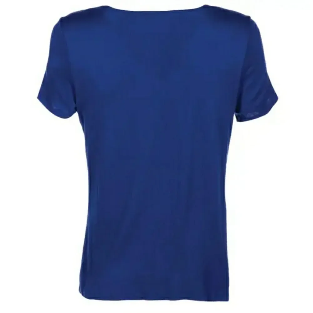 Tie Front Lightweight Tee - Picture 3 of 3